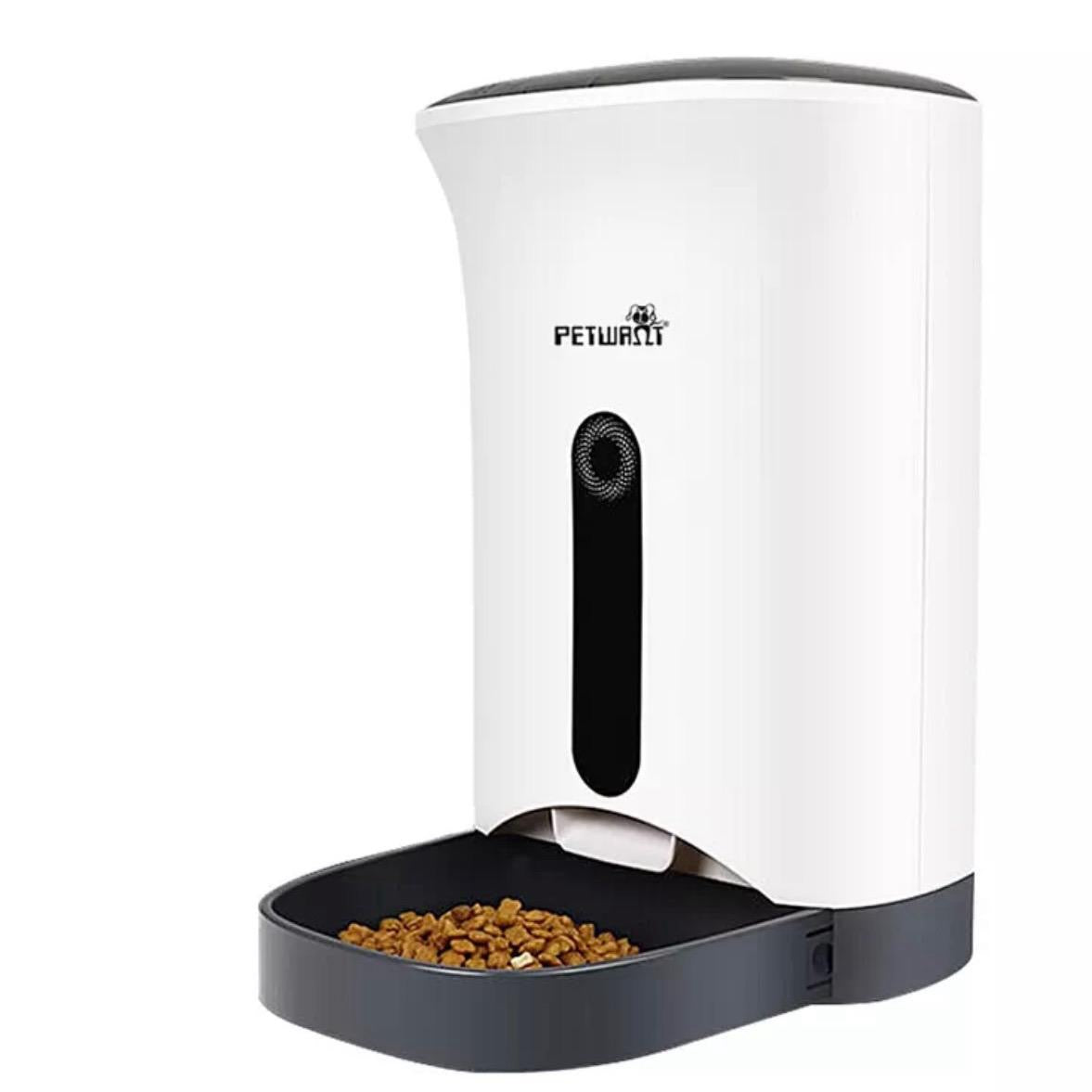 Petwant PF-102 automatic smart feeder 4.3L will allow you to feed your pet even when your not at home