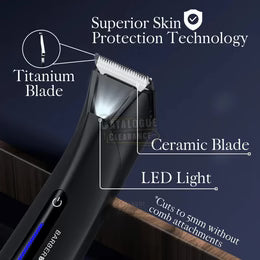 BarberBoss QR-2075 Dual Men's Hair & Beard Trimmer Set