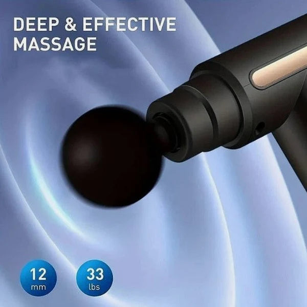 Deep Tissue Massage Gun – Percussion Muscle Massager for Relaxation & Vibration Therapy