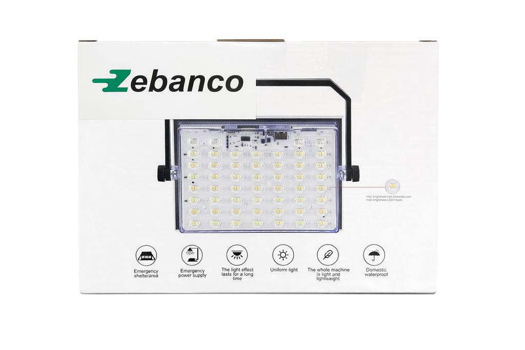 Zebanco Portable LED solar Light