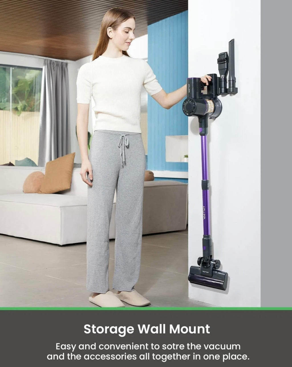 Cordless Vacuum Cleaner Vactidy V8 Blitz Pro Touch Display Stick Car Pet Hair
