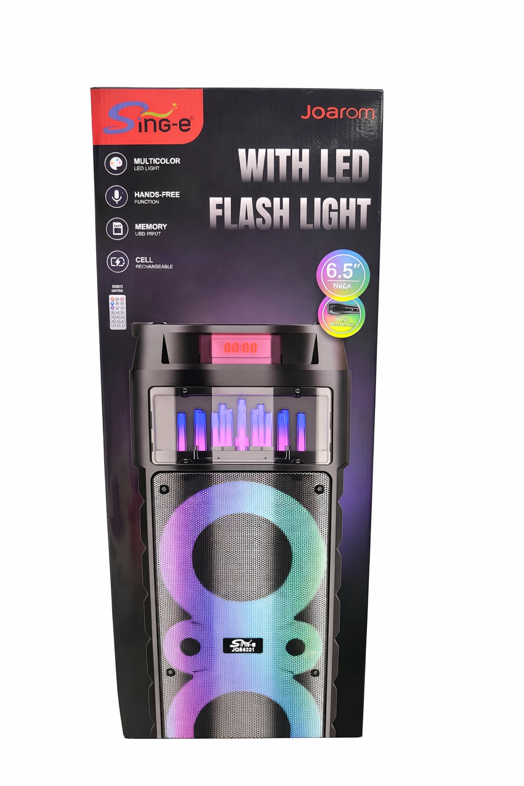 Sing-e Bluetooth speaker with RGB lights