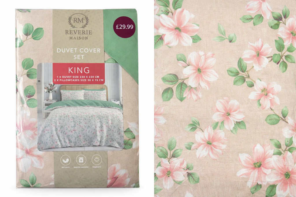 Reverie Maison Duvet Cover Set – King Sizes, Soft Touch Bedding set