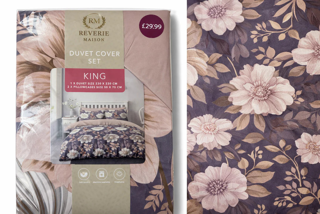 Reverie Maison Duvet Cover Set – King Sizes, Soft Touch Bedding set