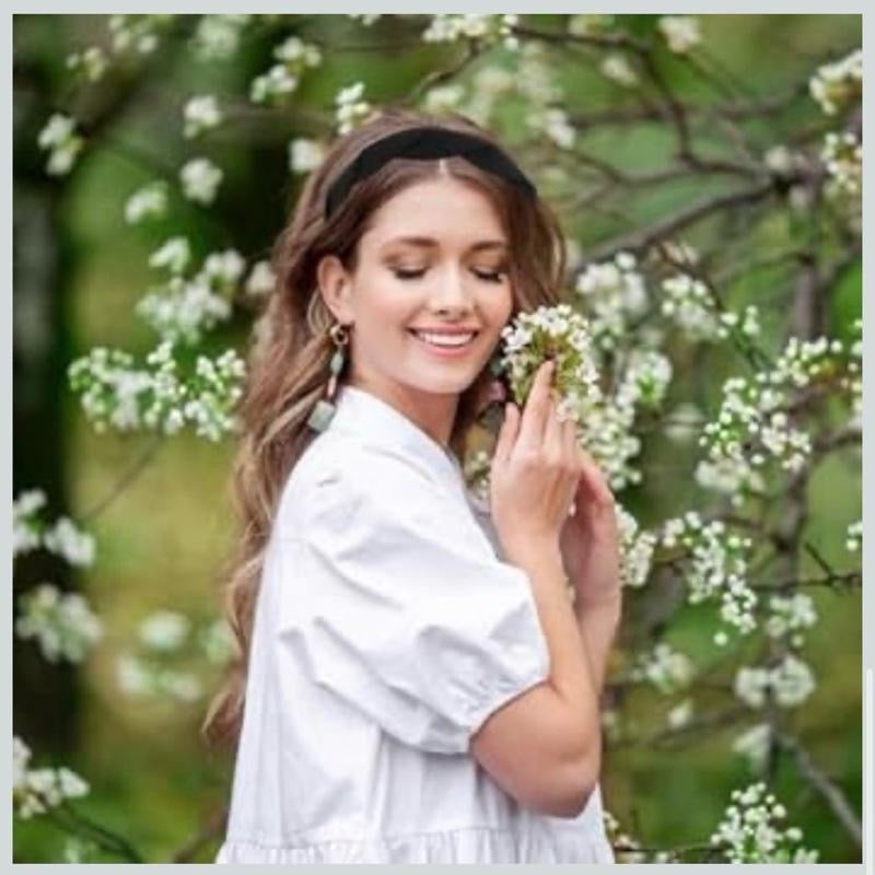 3 Fashionable Headbands Braided Hair Hair Hoops Women's Headband Wide Edge Headband Girl's Headwear Black Beige Brown