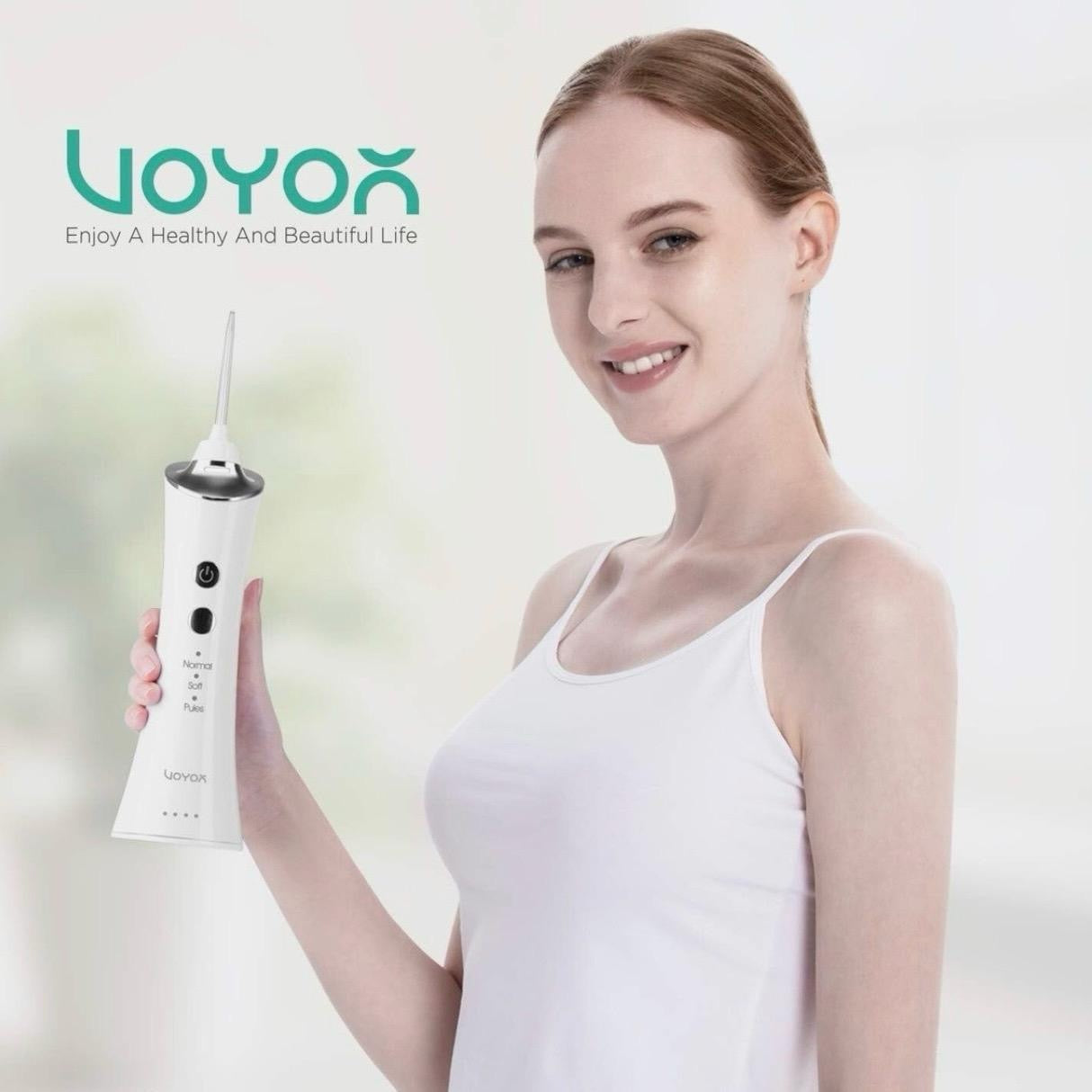 Water Flosser for Teeth Cordless Dental Oral Irrigator 3 Modes WF300