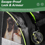 Pawtasy Cat & Dog Carrier Backpack 2-in-1 Pet Carrier for Cats/Small Dogs, Soft-Sided Cat Bag With Multi-entrance Foldable Puppy Dog Backpack for Cars, Hiking & Travel and Outdoor Use (Up to 8kg)