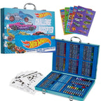 Set for Kids Art Supplies Colouring Pens Colouring Pencils Crayons Stickers Carry Case Arts and Crafts 130+ Pcs