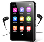 64GB MP3 Player with Bluetooth 5.3, Portable Digital Lossless Music Player with Built-in Speaker, 2.4 in Full Touch Screen, FM Radio, Line-in Voice Recorder, Earphones Included