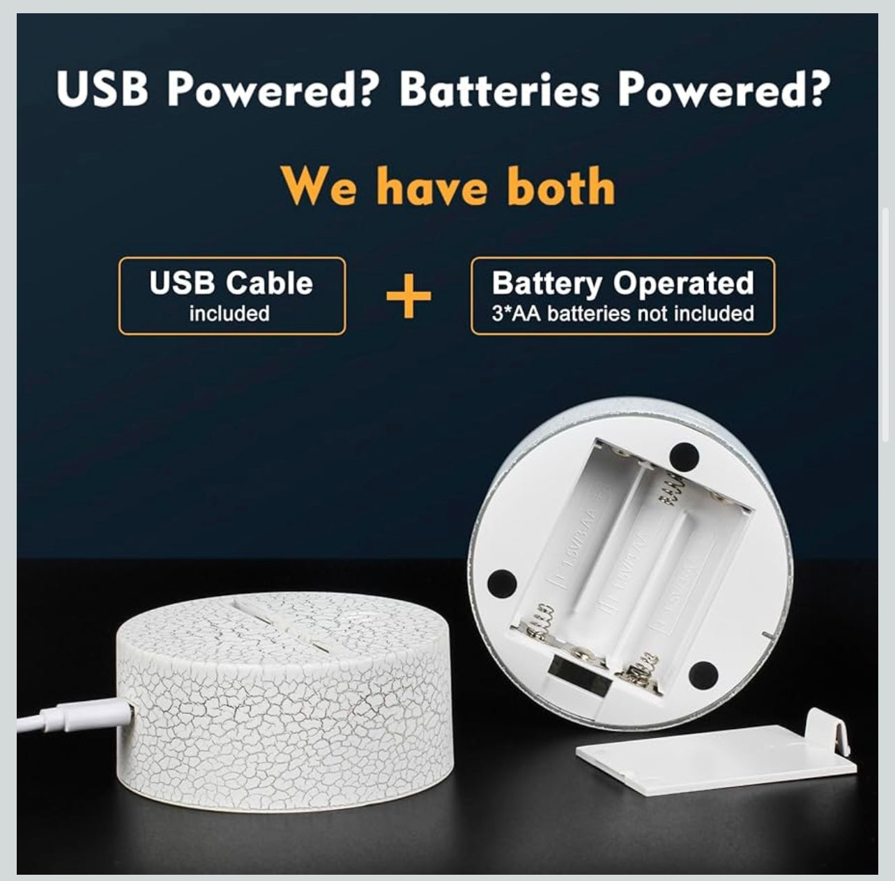 Stitch Lamp: 3D Illusion Night Light with Touch & Remote Control, 16 Colours Lamp