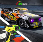 Sniper stunt car remote control with rechargeable battery
