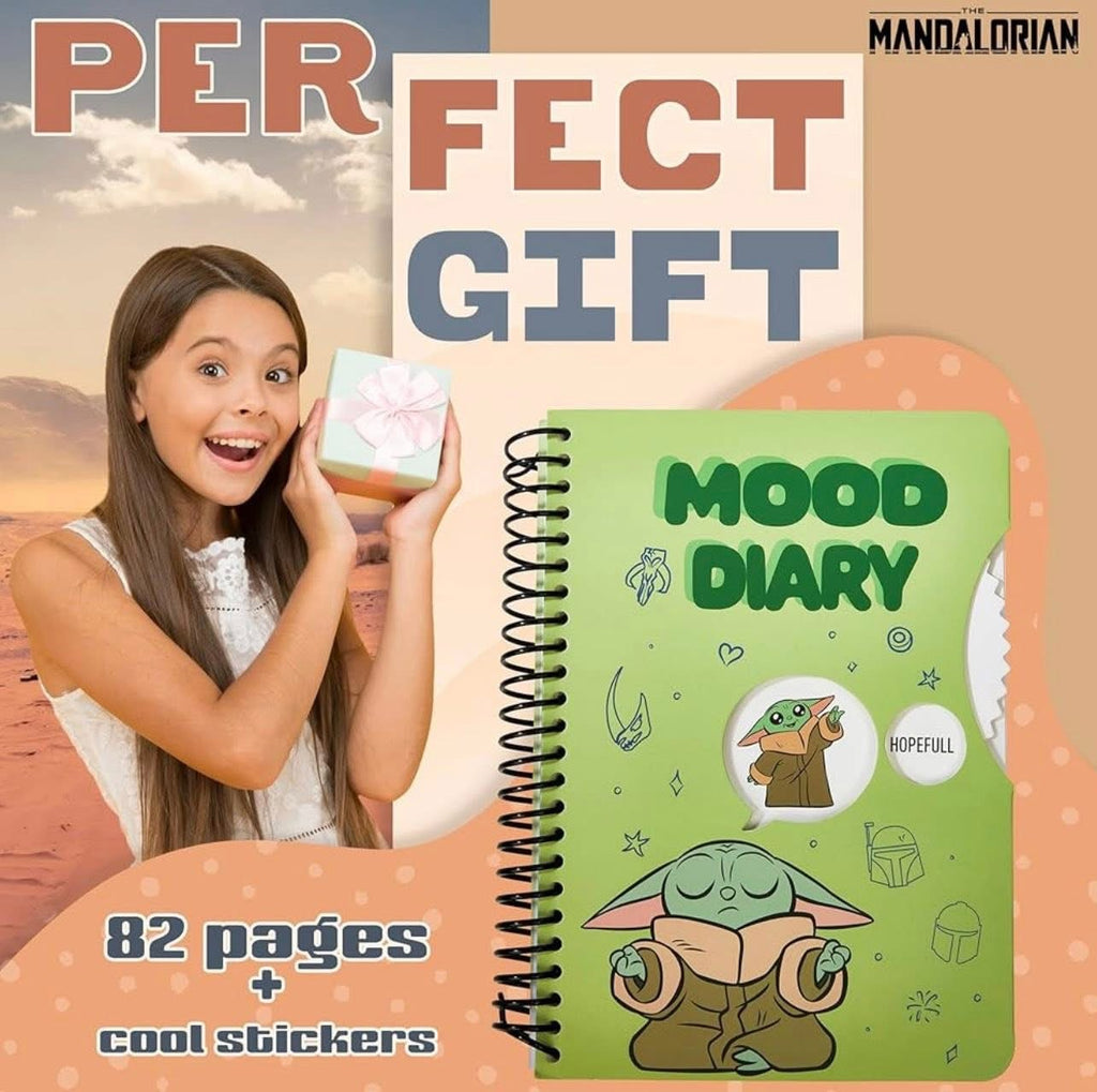 Disney Baby Yoda A5 Notebook and Pen Set