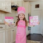 Includes Apron, Chef Hat, Educational Storybook, and Royal Recipes Cookbook. This is sure to be her favorite gift and the ultimate way to get her excited about cooking and baking!
