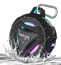 HEYSONG Shower Speaker, Waterpoof Portable Bluetooth Speakers Wireless with LED Lights, IP67, 36H Playtime, Rich Bass Small Speaker Bluetooth