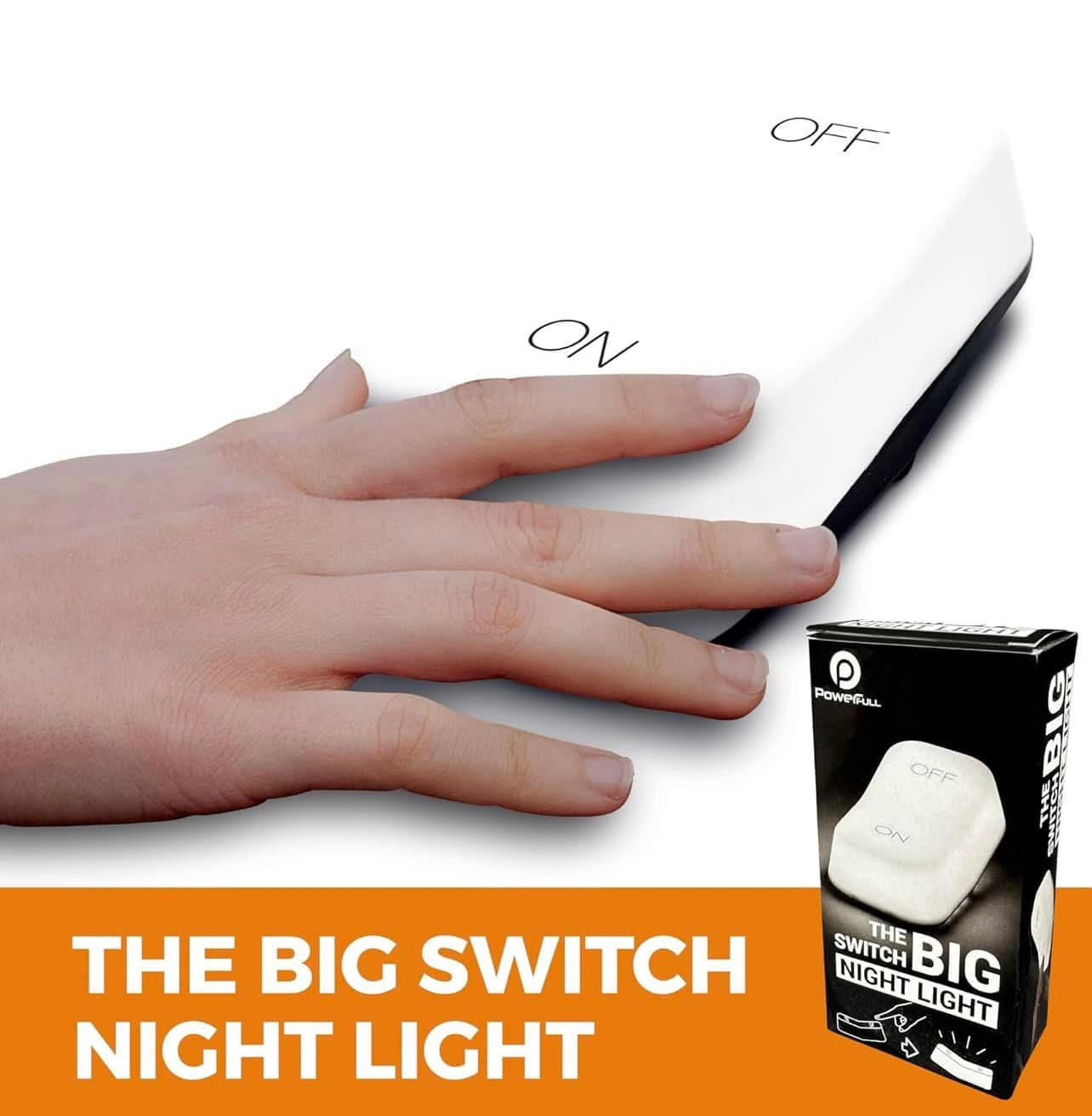 Powerfull Modern Touch-Activated LED Night Light - Minimalist Design with Soft, Warm Glow for Bedrooms and Hallways