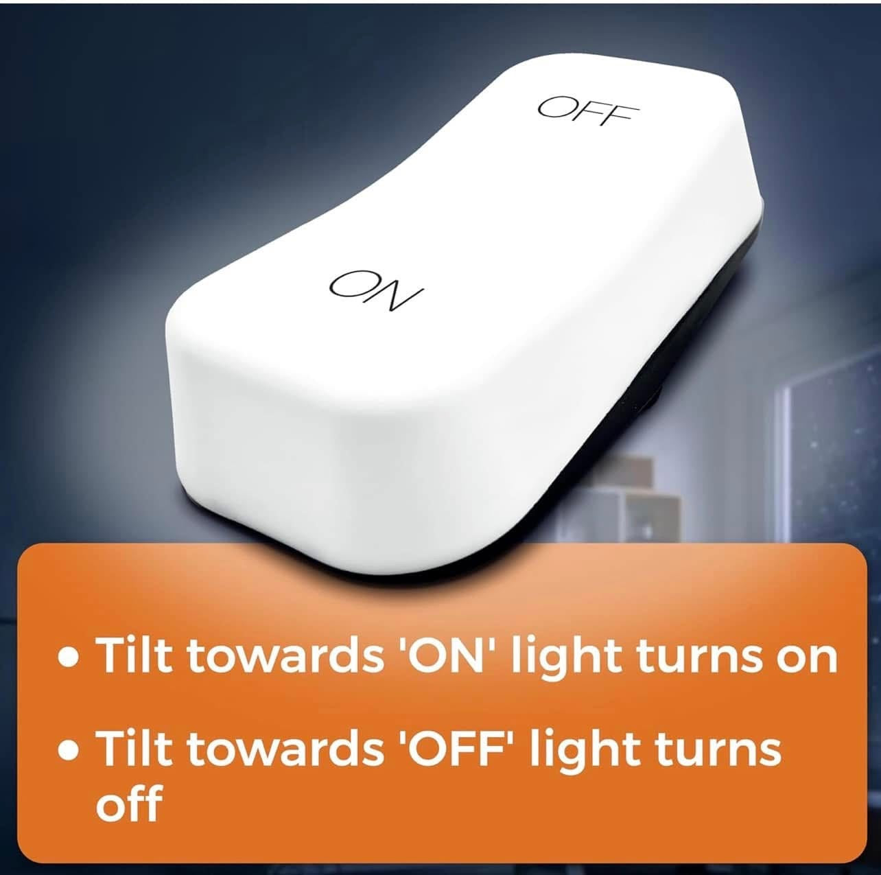 Powerfull Modern Touch-Activated LED Night Light - Minimalist Design with Soft, Warm Glow for Bedrooms and Hallways