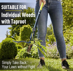 Jardineer Weed Remover Tool Stand Up, 45" Weeding Tools with 4 Claws, Long Handled Dandelion Puller Tool for Patio, Path, Driveway