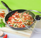 Una Non-Stick Frying Pan with Lid 30cm