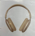 Bluetooth gold headphones max with Smart Case