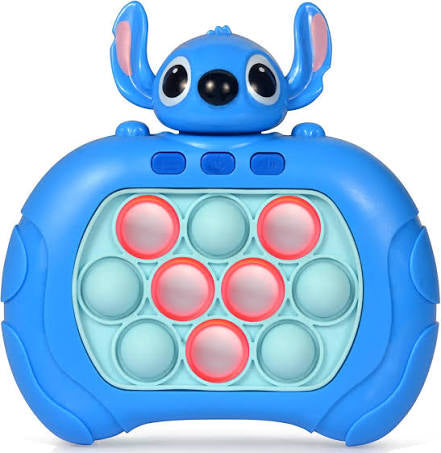 Stitch Pop Push It Game Quick Push Fidget Toy Stress Reliever