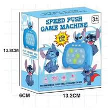 Stitch Pop Push It Game Quick Push Fidget Toy Stress Reliever