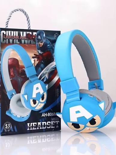 Civil war capital Bluetooth headphones for kids