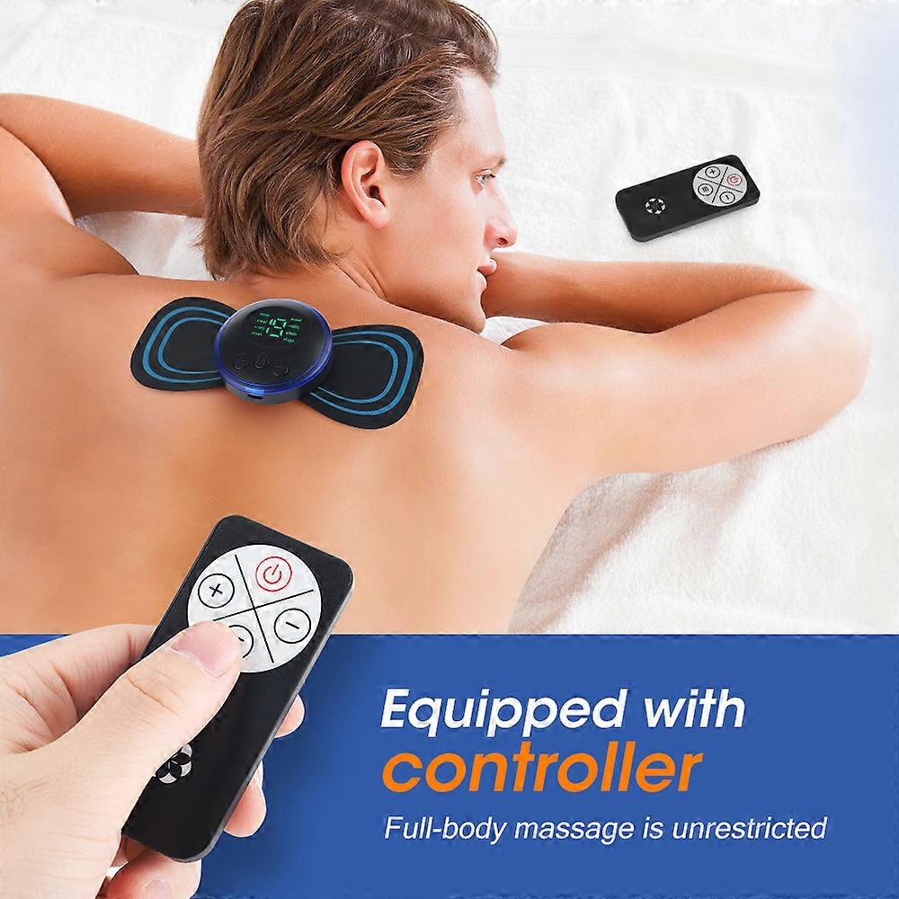 Mini Electric Massagers Sticker EMS Pulse Neck Massagers Relief