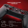 GameSir T3s Wireless Controller for Windows/iOS13+/Android Phone/Tablet, Bluetooth Game Controller for Switch, Apple Arcade MFi Gaming Mobile Gamepad with Adjustable Vibration