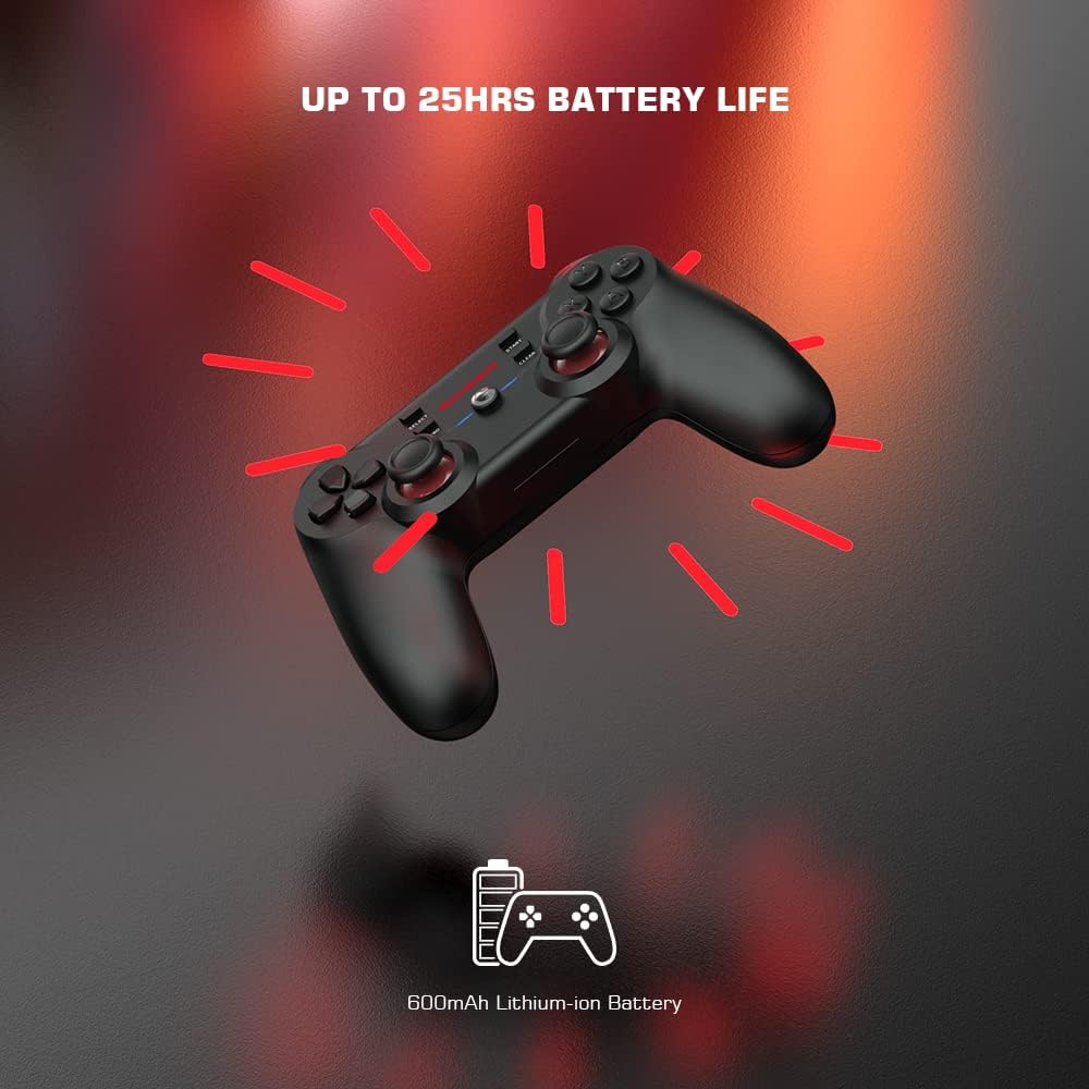 GameSir T3s Wireless Controller for Windows/iOS13+/Android Phone/Tablet, Bluetooth Game Controller for Switch, Apple Arcade MFi Gaming Mobile Gamepad with Adjustable Vibration
