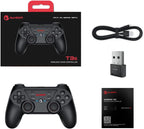 GameSir T3s Wireless Controller for Windows/iOS13+/Android Phone/Tablet, Bluetooth Game Controller for Switch, Apple Arcade MFi Gaming Mobile Gamepad with Adjustable Vibration