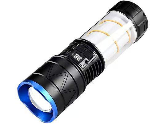 Rechargeable LED Torch, Torches LED Super Bright with 3 Modes - LED Display