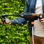 Yard Force 20V 2.5Ah 5-in-1 Aquajet Cordless Pressure Cleaner 22 Bar Pressure 370L/h Flow Rate 6m Hose with Accessories | Black
