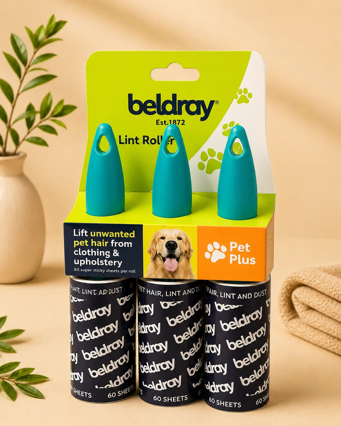 Set of 3 Link Rollers - by Beldray