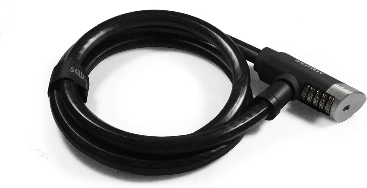 MAKO 18mm Combination Cable Lock with Bracket – 1800mm Heavy Duty Security Lock – 5-Digit Code