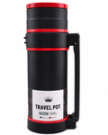 2L Large Capacity Flasks for Hot and Cold Drinks,Stainless Steel Vacuum Insulated Bottle coffee Cup Lid & Handle,Portable Travel Thermal Flask Hot Water Bottles for Outdoor Camping,Hiking,Cycling