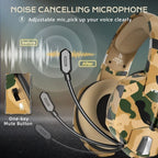YINSAN Gaming Headset with Microphone for PS4, Xbox Series X|S, Nintendo, Switch