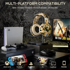YINSAN Gaming Headset with Microphone for PS4, Xbox Series X|S, Nintendo, Switch