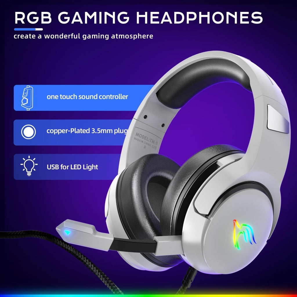 Yinsan Gaming Headset with Mic