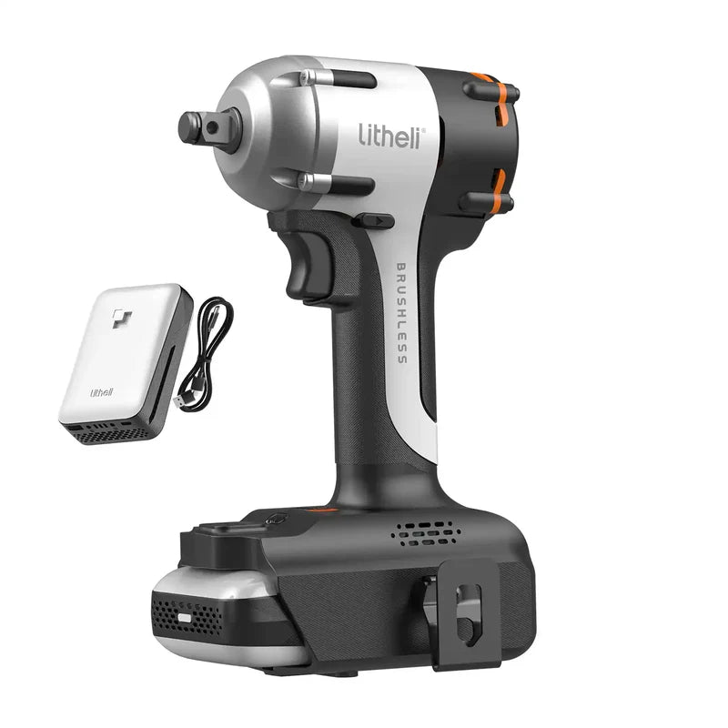 Litheli U20 20V Brushless Impact Wrench | with 2.0Ah Battery Options