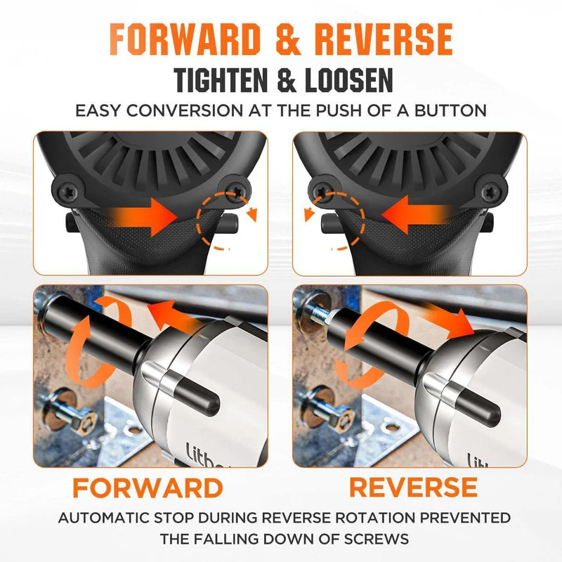 Litheli U20 20V Brushless Impact Wrench | with 2.0Ah Battery Options