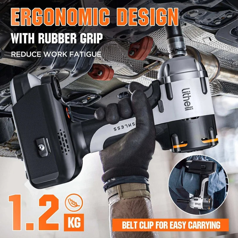 Litheli U20 20V Brushless Impact Wrench | with 2.0Ah Battery Options