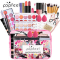 Professional Makeup Set,24 Pcs Cosmetic Make Up Set With Makeup Bag Portable Travel Make-up Palette Birthday Gift Set Full Sizes Eyeshadow Foundation Lip Gloss for Teenage & Adults
