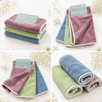 Microfiber kitchen towels - set of 3 soft & highly absorbent -random colour will be sent