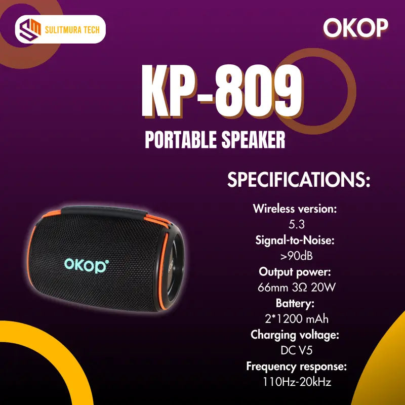 Hot Selling Portable Waterproof Ambient Breathing Light Card Slot for Speaker Long Battery