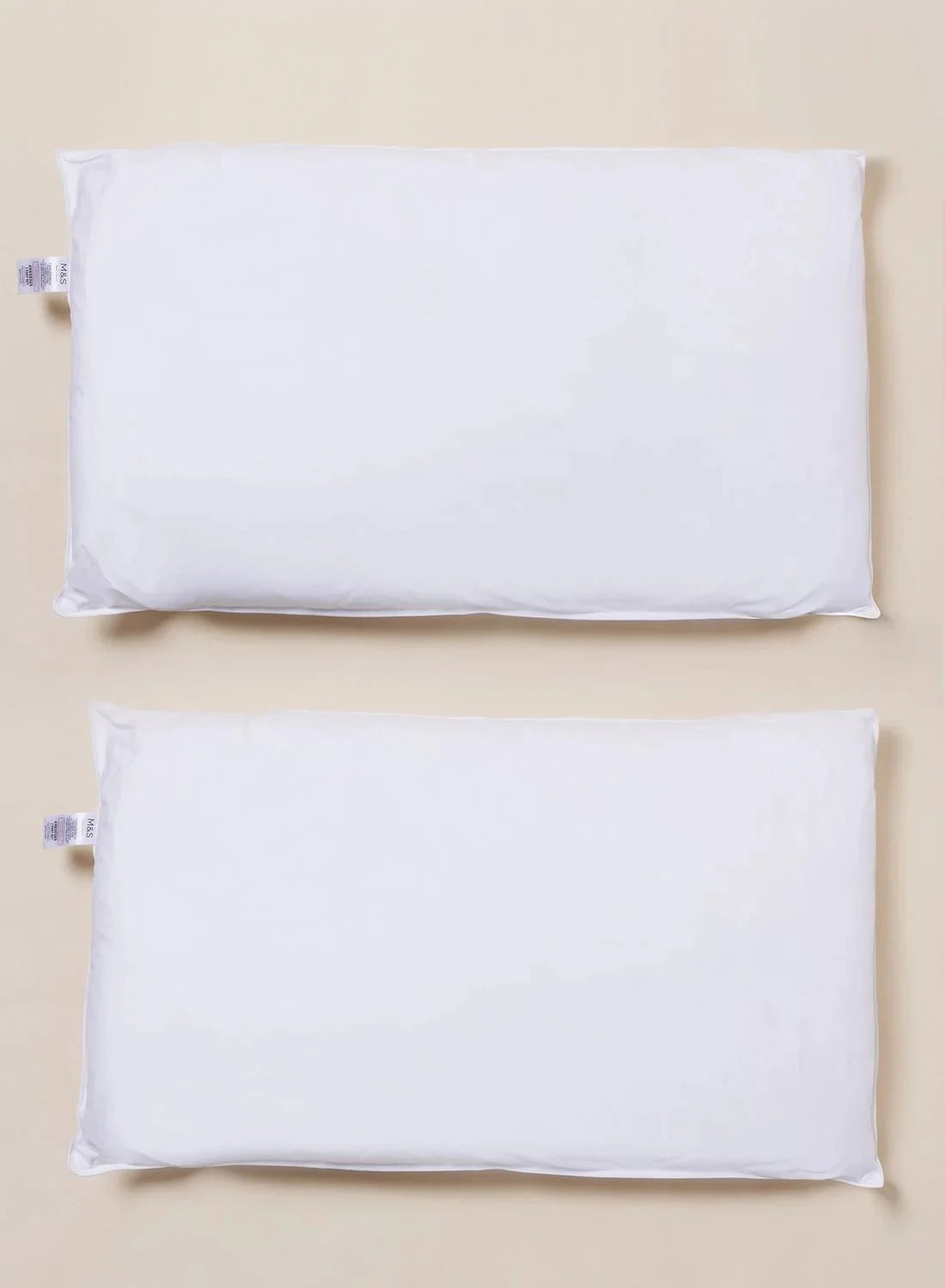 2 Pack Supremely Washable Pillows – Soft, Supportive & Easy Care