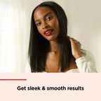 REVLON Ultra Straight and Smooth Styler Gift Set with Brush and Storage Pouch