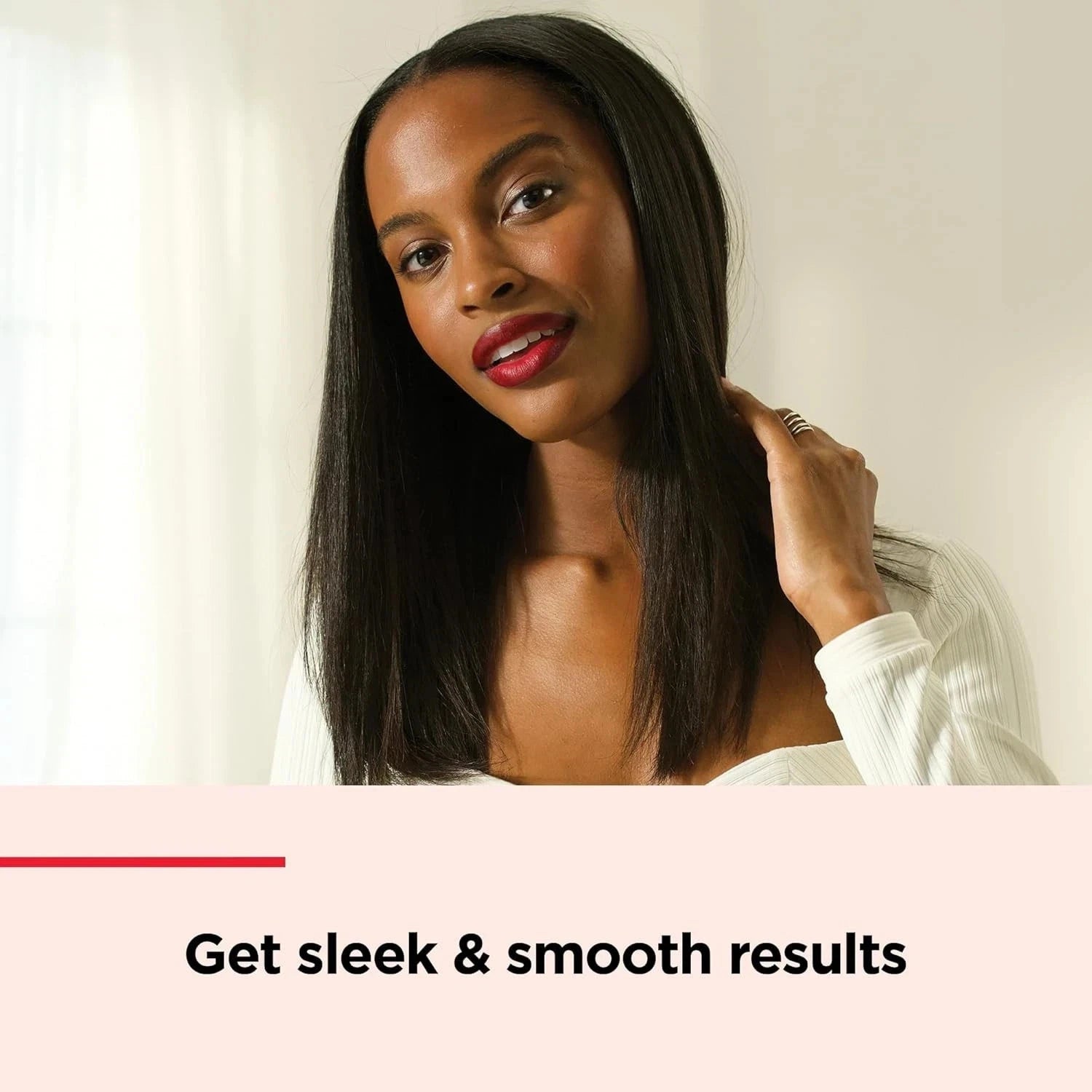 REVLON Ultra Straight and Smooth Styler Gift Set with Brush and Storage Pouch