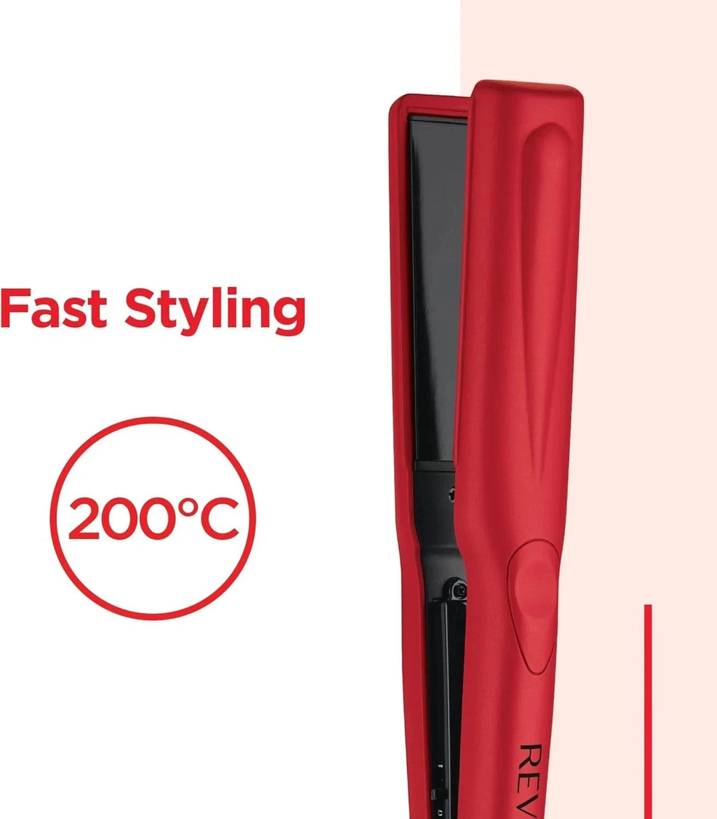 REVLON Ultra Straight and Smooth Styler Gift Set with Brush and Storage Pouch