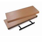 Greenhurst 60cm Floating Shelves (Pack of 2) – Wall Mounted MDF Shelves, Oak Finish - 4622