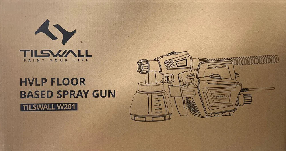 Tilswall HVLP Floor Based Spray Gun – Model TILSWALL W201